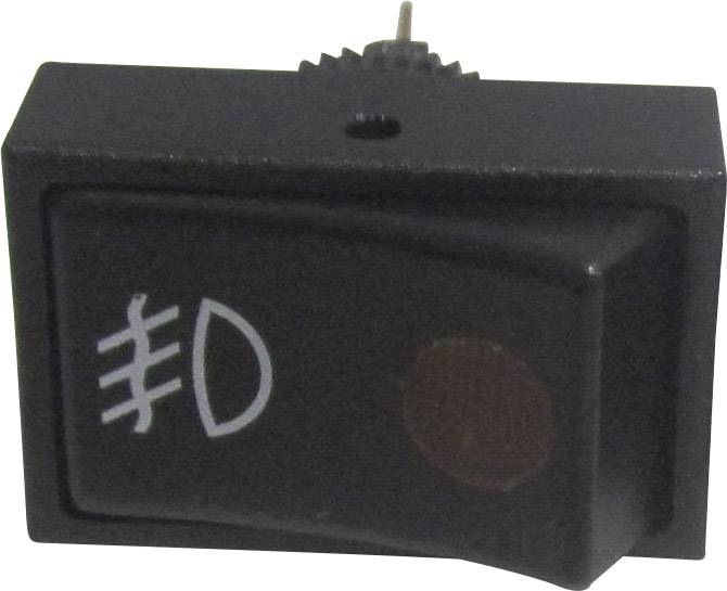 TRU COMPONENTS TC-R13-207B2 B/B YELLOW Auto wipschakelaar 12 V/DC 20 A 1x uit/aan Continu 1 stuk(s)