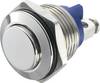 TRU COMPONENTS 701281 GQ 16H-N tlačno tipkalo sa zaštitom od vandalizma 48 V/DC 2 A 1 x off/(on) s povratom IP65 1 St.