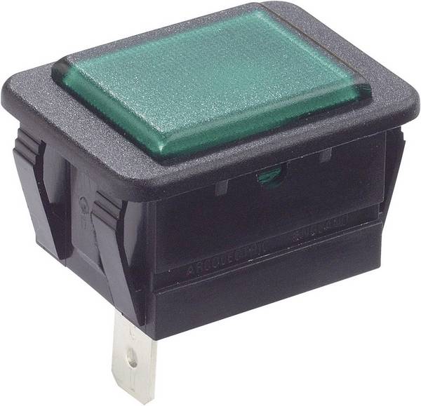 Arcolectric (Bulgin Ltd.) C0480ABNAC signalna svjetiljka zelena, crna 1 St.