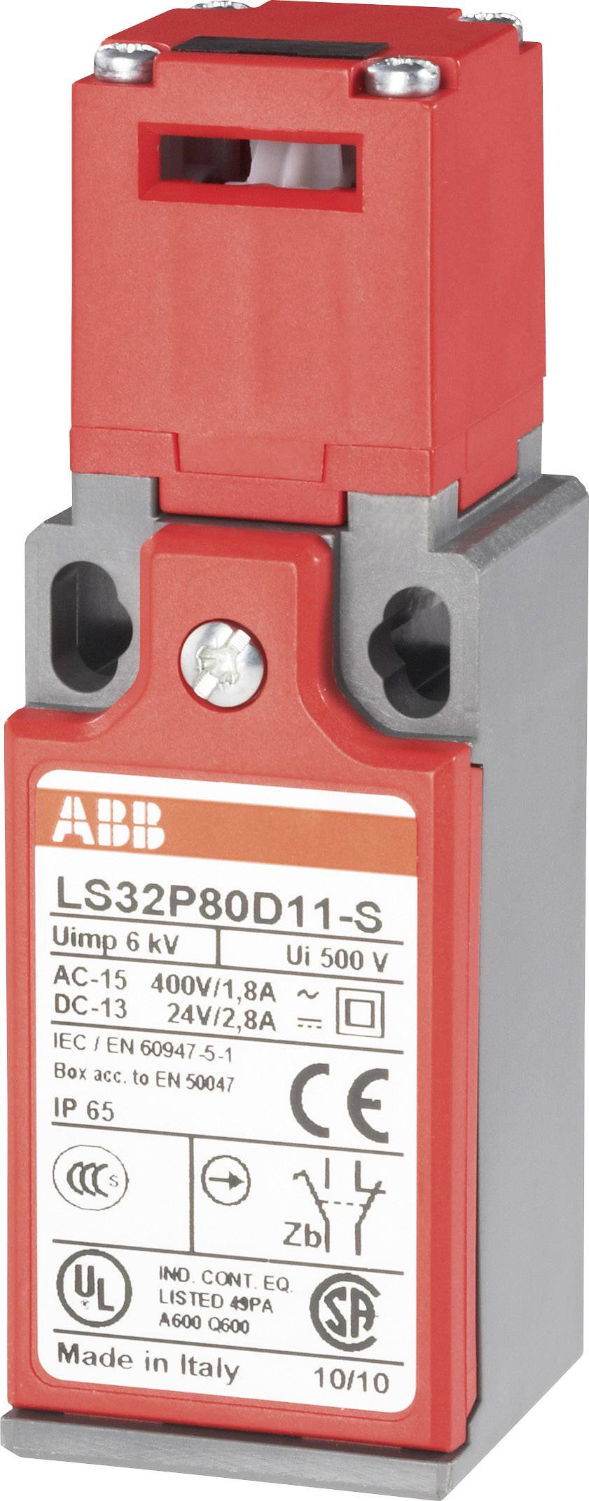 ABB 1SBV030380R1411 LS32P80D11-S sigurnosni prekidač 400 V/AC 1.8 A odvojeni pogon s povratom IP65 1 St.-0