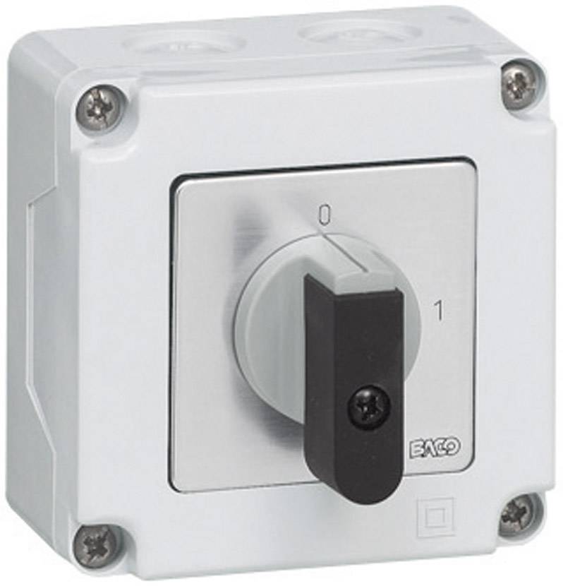 BACO NB03AHQ Lastscheidingsschakelaar 16 A 1 x 90 ° Grijs, Zwart 1 stuk(s)