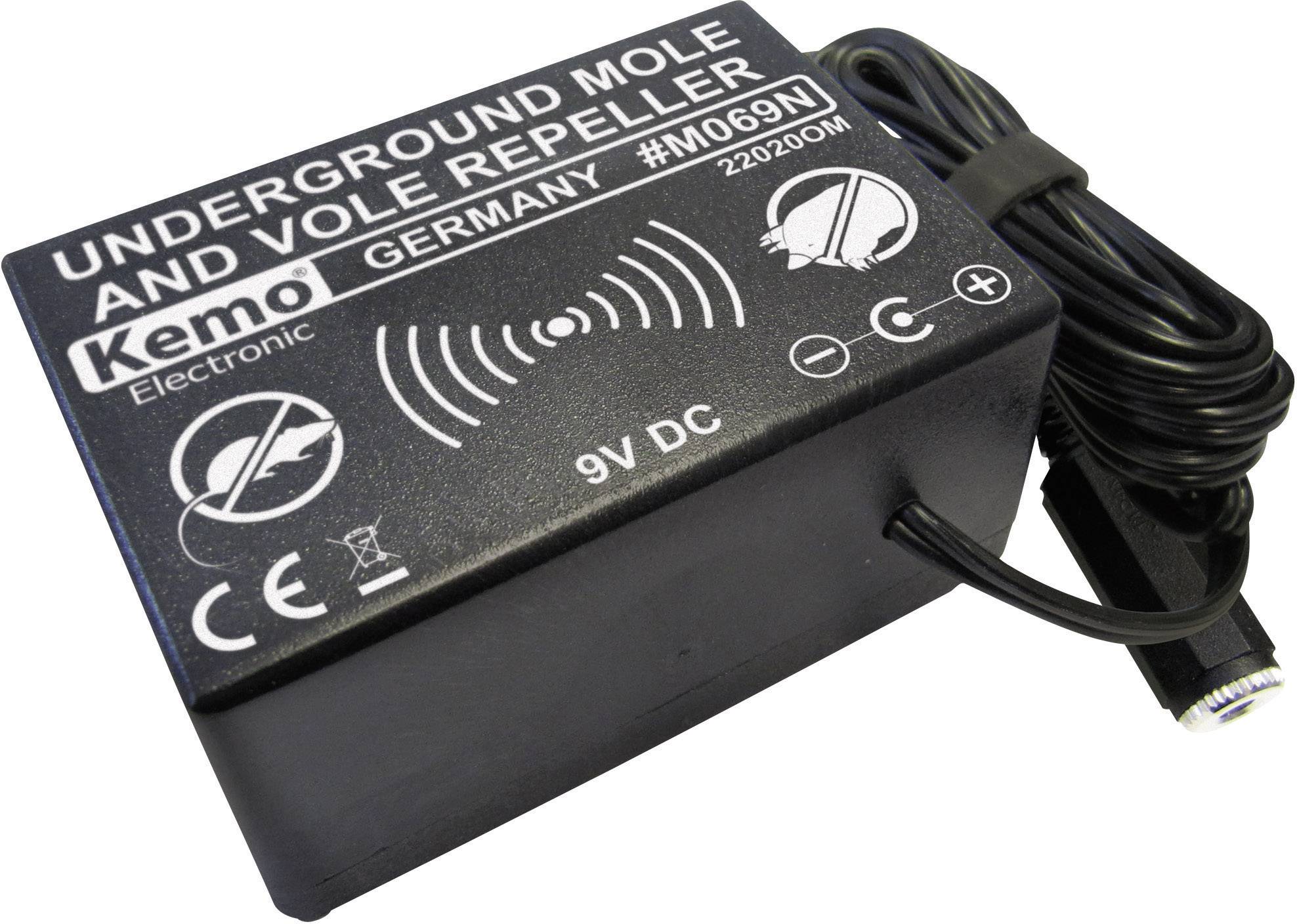 Kemo Underground Repeller Woelmuisverschrikker Functies: Trillingen Werkingssfeer: 1000 m² 1 stuk(s)