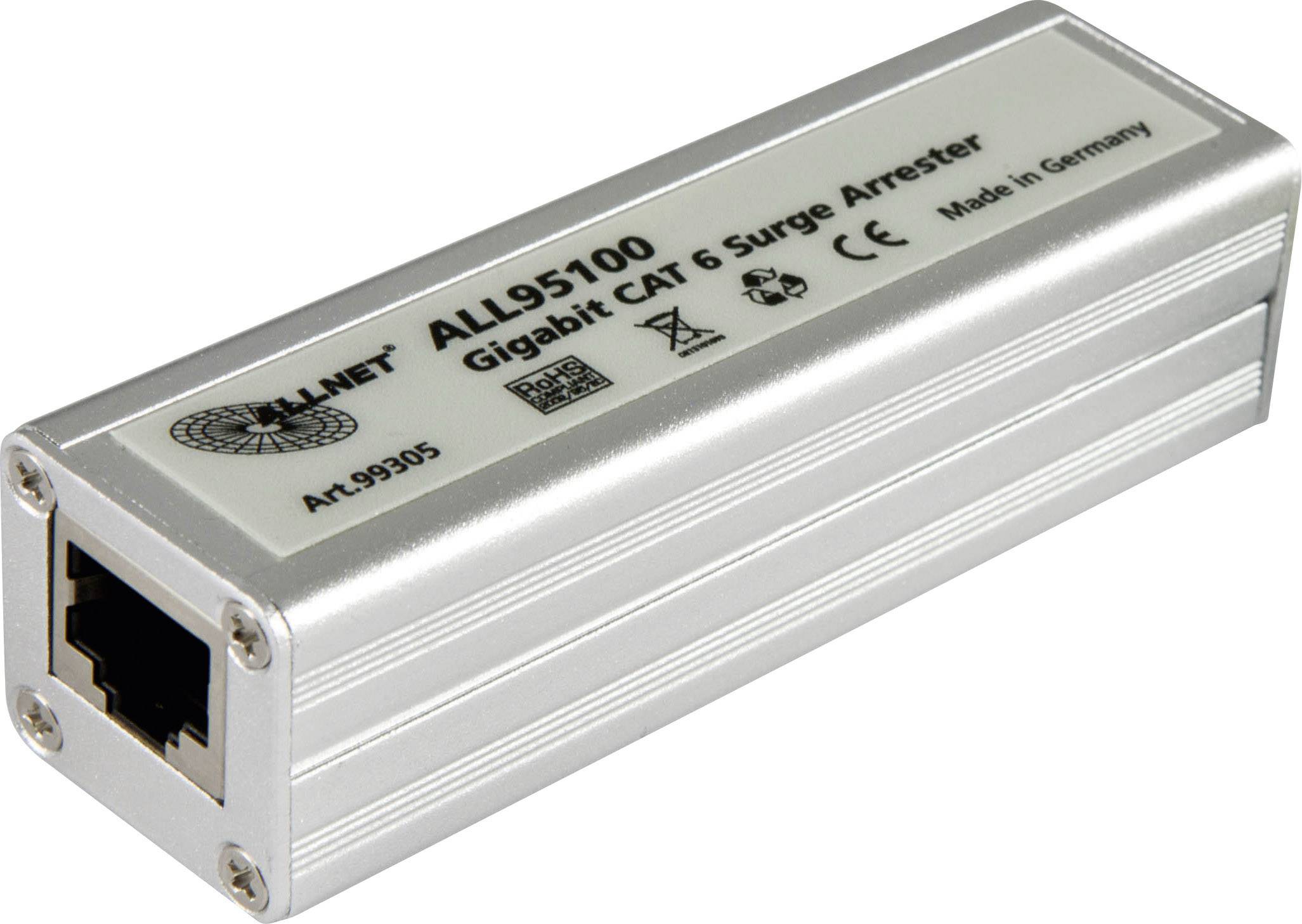 Allnet ALL95100 LAN overspanningsbeveiliging 10/100/1000 1 stuk(s) afbeelding