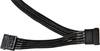 Strujni kabel [2x SATA strujni utikač 15pol. - 1x IDE strujni utikač 4pol.] 0.70 m crni BeQuiet