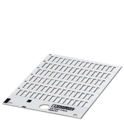 Phoenix Contact 0828767 US-WMT (15X4) Adermarkering Montagemethode: Schuiven Markeringsvlak: 15 x 3.90 mm Wit Aantal markeringen: 840 10 stuk(s)
