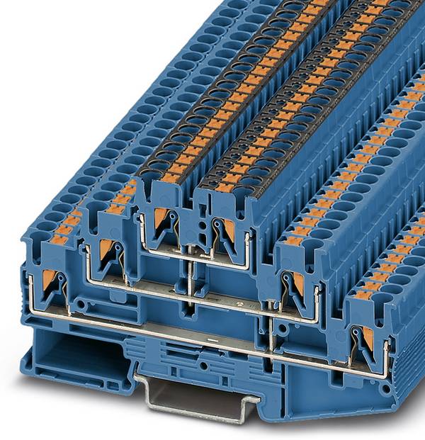 Phoenix Contact 3000716 višekatna stezaljka 5.2 mm brzo spajanje  plava boja 50 St.