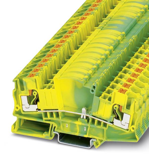 Phoenix Contact 3212196 trokatna stezaljka za zaštitni vodič 8.2 mm brzo spajanje  zelena, žuta 50 St.