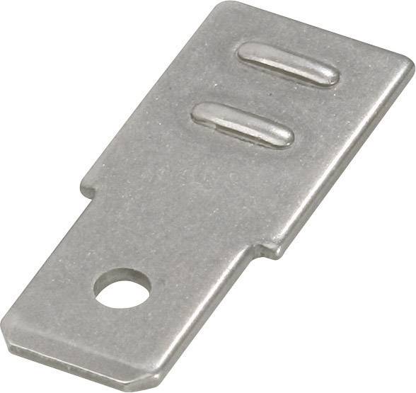 Vogt Verbindungstechnik 38402SBS.80 Plug-tong Insteekbreedte: 6.3 mm Insteekdikte: 0.8 mm 180 ° Ongeïsoleerd Metaal 1 stuk(s)