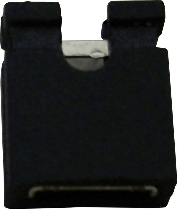 731978 kratkospojni mostić Raster: 2.54 mm Broj polova po redu:2 Sadržaj: 1 St.