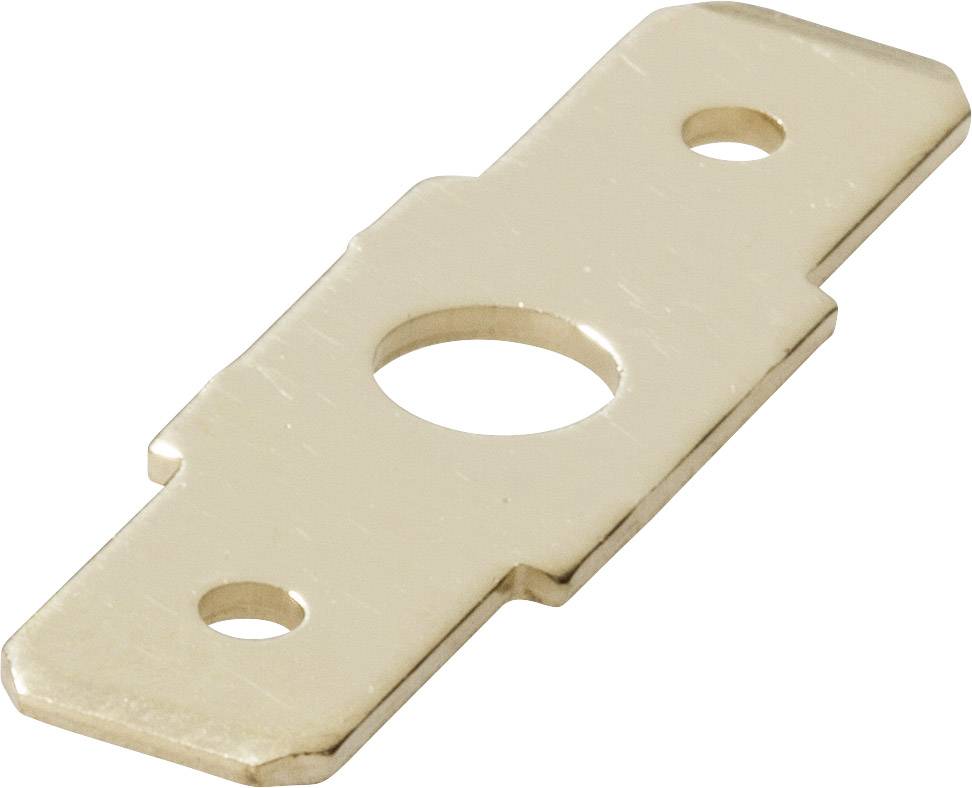 Vogt Verbindungstechnik 3871B.60 Plug-tong Insteekbreedte: 6.3 mm Insteekdikte: 0.8 mm 180 ° Ongeïsoleerd Metaal 1 stuk(s)