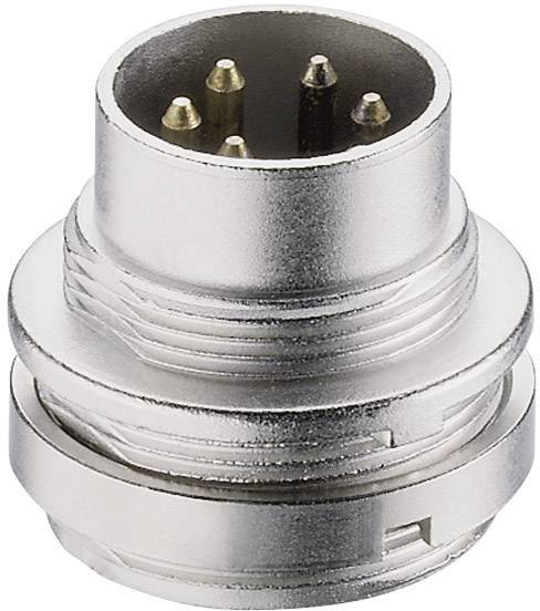 Lumberg SFV 30 DIN-connector Stekker, inbouw verticaal Aantal polen: 3 Zilver 1 stuk(s)