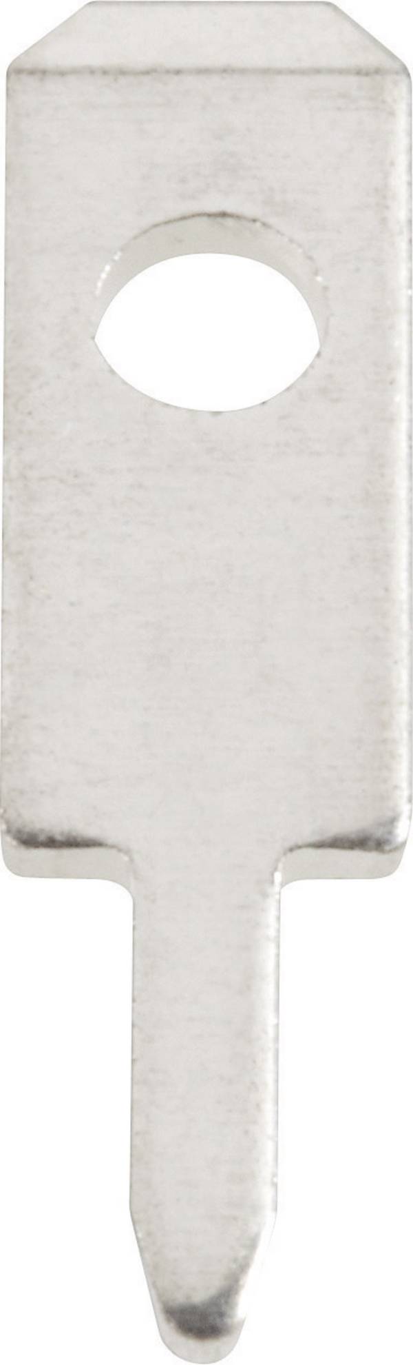 Vogt Verbindungstechnik 378005.68 utični jezičak Širina utikača: 2.8 mm Debljina utikača: 0.5 mm 180 ° neizolirani metalna 100 St.