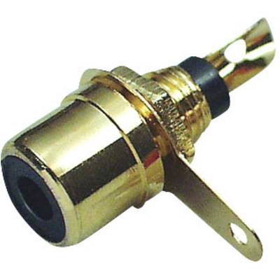 Metalna utičnica za audio povezivanje. Ima dvije priključne trake za ožičenje. Idealna za elektroničke primjene.
