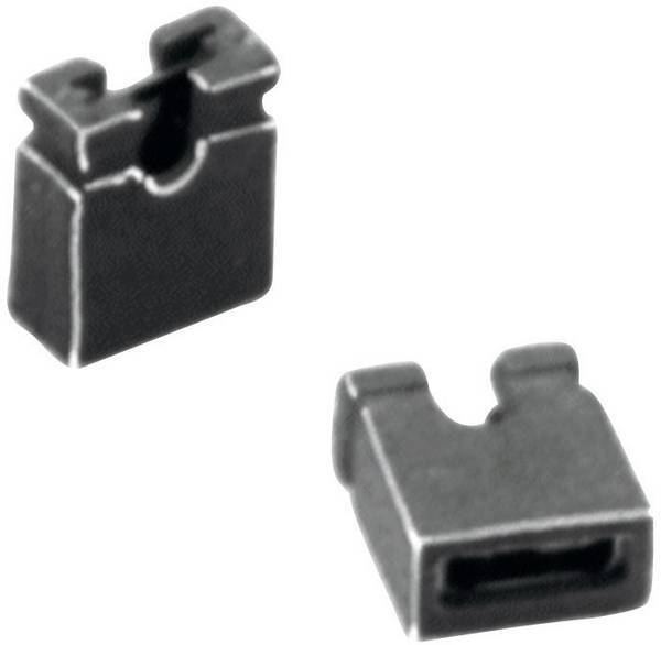 TRU COMPONENTS TC-07021-201-10-00 TC-07021-201-10-00 kratkospojni mostić Raster: 2 mm Broj polova po redu:2 Sadržaj: 1 St.