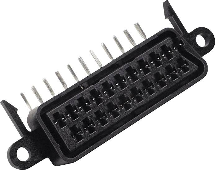 TRU COMPONENTS 1578889 SCART utični konektor ženski konektor, horizontalna ugradnja crna 1 St.