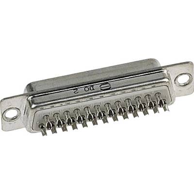 Metalni D-Sub priključak od 15 pinova, koristi se za analogne ili digitalne podatkovne veze u elektroničkim uređajima.