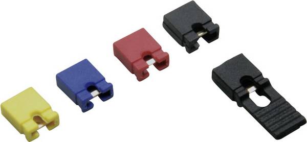 BKL Electronic 10120906 10120906 kratkospojni mostić Raster: 2.54 mm Broj polova po redu:2 Sadržaj: 1 Set