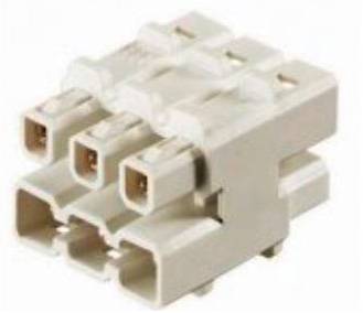 Wieland Electric 93.010.0153.0 5-dijelni razdjelni blok fleksibilno: -2.5 mm² kruti: -2.5 mm² Broj polova (broj): 2 1 St. bijela