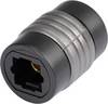 Hicon Toslink audio adapter [1x ženski konektor toslink (ODT) - 1x ženski konektor toslink (ODT)] 0.00 m crna
