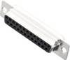 MH Connectors MHDB25-SS 2101-0180-13 ženski konektor D-Sub 180 ° Broj polova (broj): 25 lemni kup 1 St.