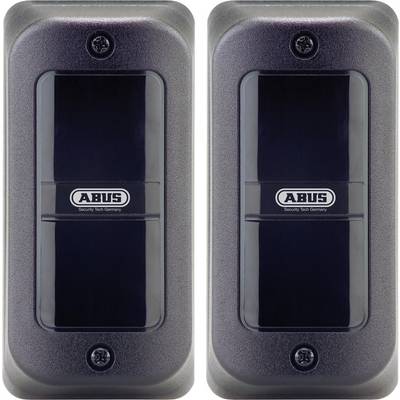 Dva crna elektronska uređaja s logotipom 'ABUS Security Tech Germany' u sredini.