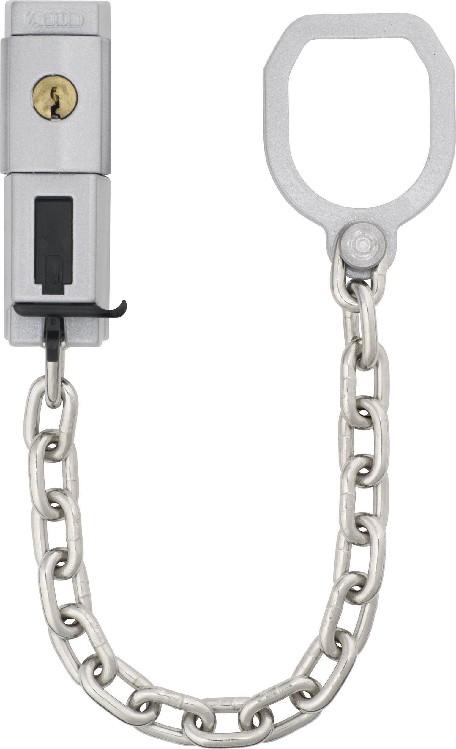 ABUS ABTS21542 Deurketting met overwerpring Zilver afbeelding