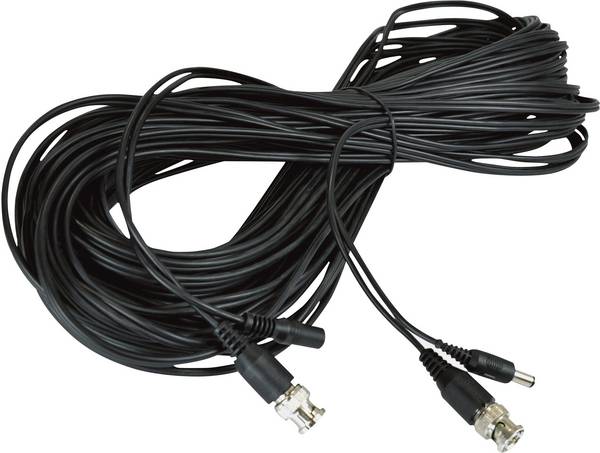 ABUS TVAC40130 struja, video produžetak [1x muški konektor BNC - 1x muški konektor BNC] 30 m crna