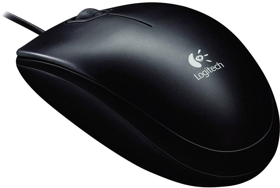 Souris Filaire Logitech B100 – Optique 800 DPI, Ambidextre, 3 Boutons - vue 1
