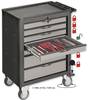 Voziček za delavnico VIGOR 1000 s 7 predali Vigor V1901 mere:(D x Š) 1000 mm x 723 mm 72 kg