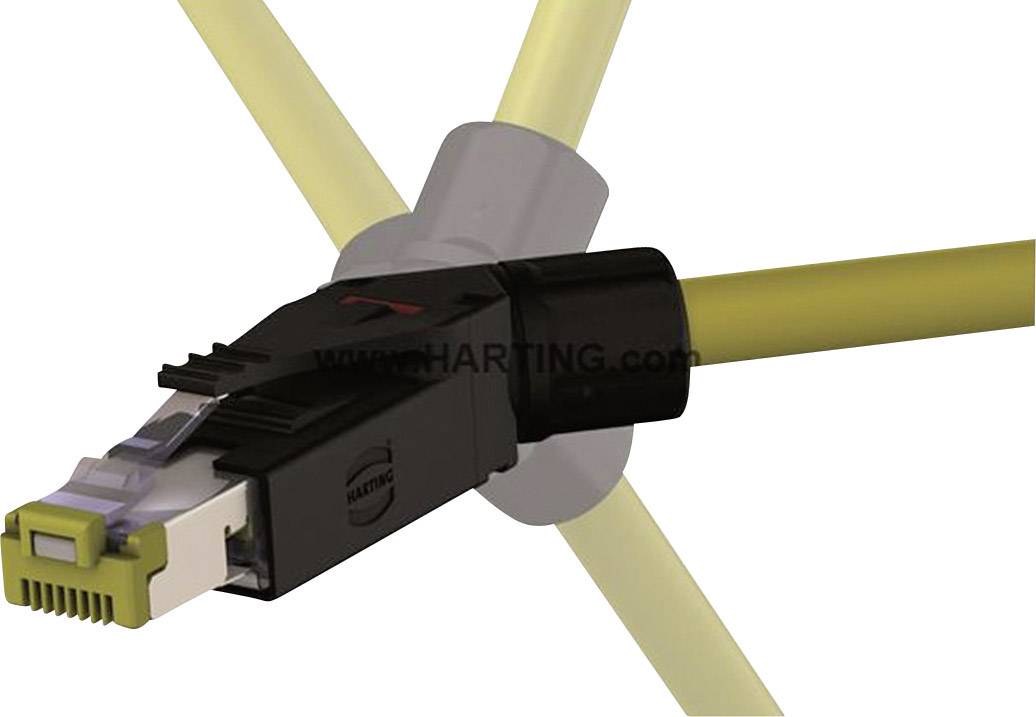 HARTING 09451511561 priključak za podatke za senzor/aktivator kutni muški konektor Broj polova: 8P8C 1 St.
