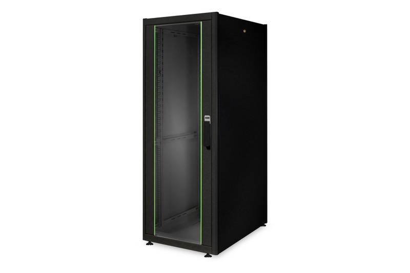 Digitus DN-19 32U-6/8-DB 19" mrežni ormar (Š x V x D) 600 x 1590 x 800 mm 32 U crna, crna (RAL 9005)-1