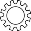 TOOLCRAFT 815179 nazubljena podloška Unutarnji promjer: 5.3 mm M5 čelik pocinčani 100 St.
