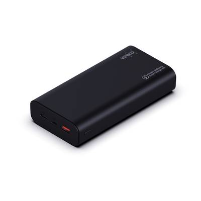 Verico Power Pro PD powerbank (rezervna baterija) 20000 mAh Power Delivery LiPo USB a, USB-C® crna 