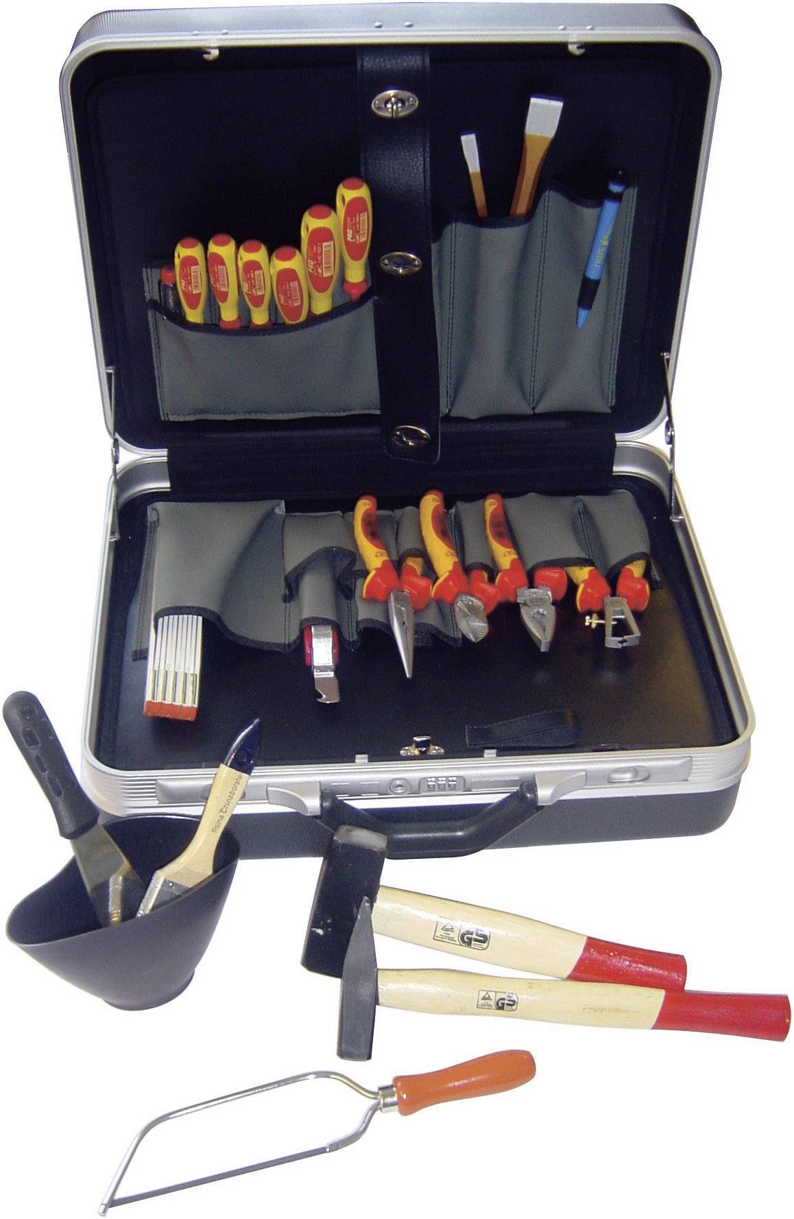 NWS 321K-1 Elektriker Verktygsv&auml;ska med utrustning 23 delar (L x B x H) 460 x 160 x 360 mm