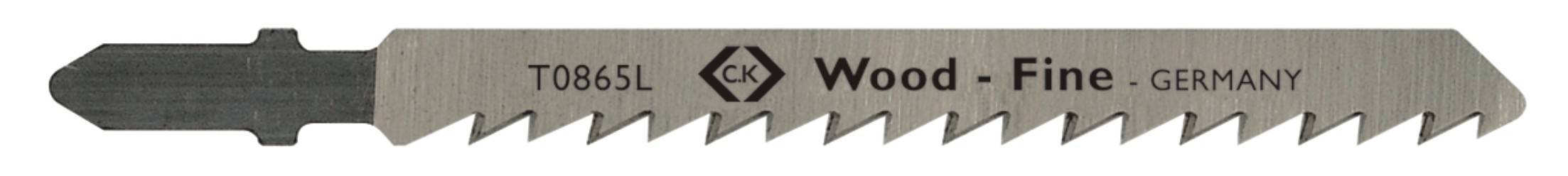 C.K T0865L Decoupeerzaagblad HCS voor hout (5 stuks op kaart) 1 stuk(s)