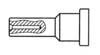 Weller 54441600 lemni vrh vrh za mjerenje Veličina vrha 0.5 mm Duljina vrha 13 mm Content 1 St.
