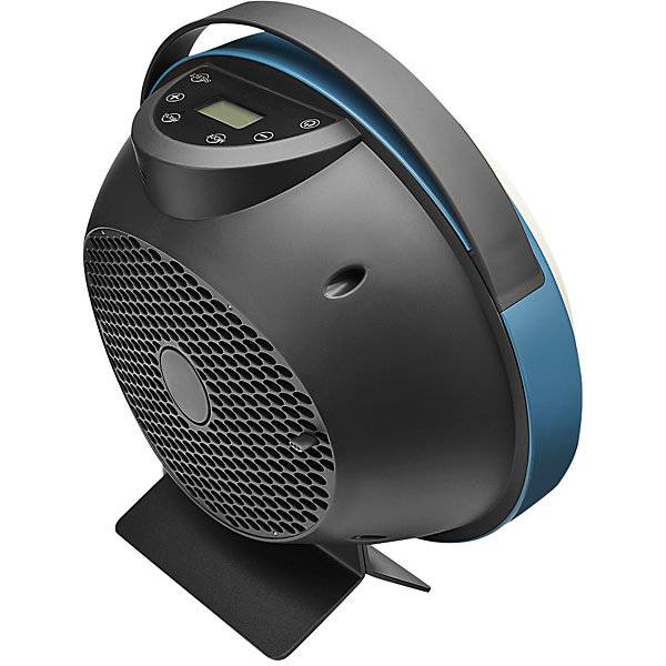Aurora 8019250997888 ventilatorski grijač Calypso Digital bijela, oceansko plava-1
