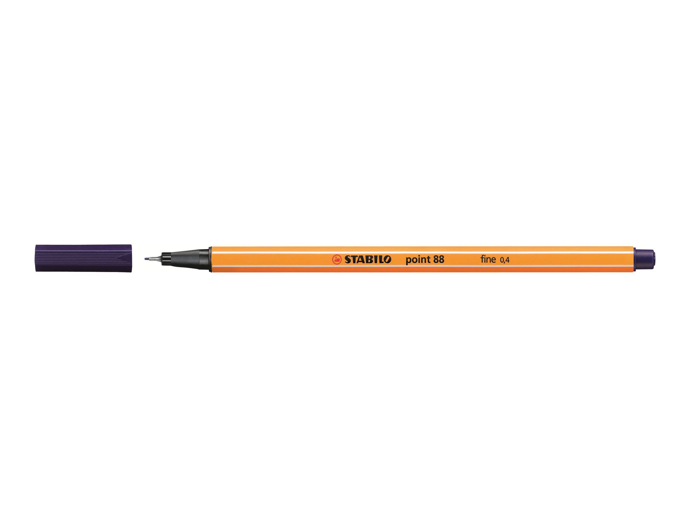 STABILO STABILO point 88 88/22 fineliner noćno plava 0.4 mm 1 St.-1
