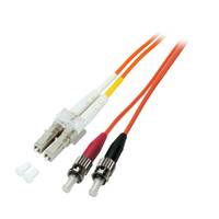 EFB Elektronik O0371.1 staklena vlakna svjetlovodi priključni kabel 1.00 m narančasta [1x muški konektor LC - 1x ST-utik-1