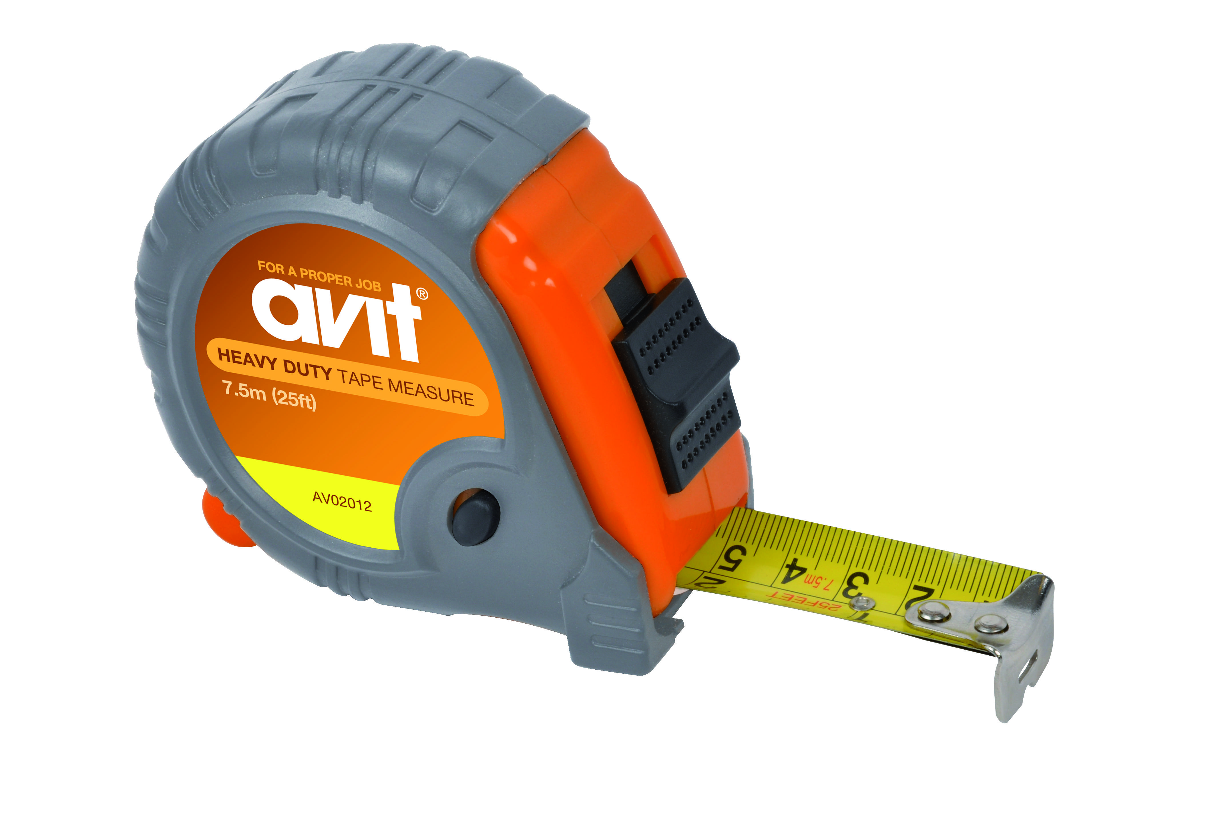 AVIT AV02012 Rolmaat 7.5 m Staal afbeelding
