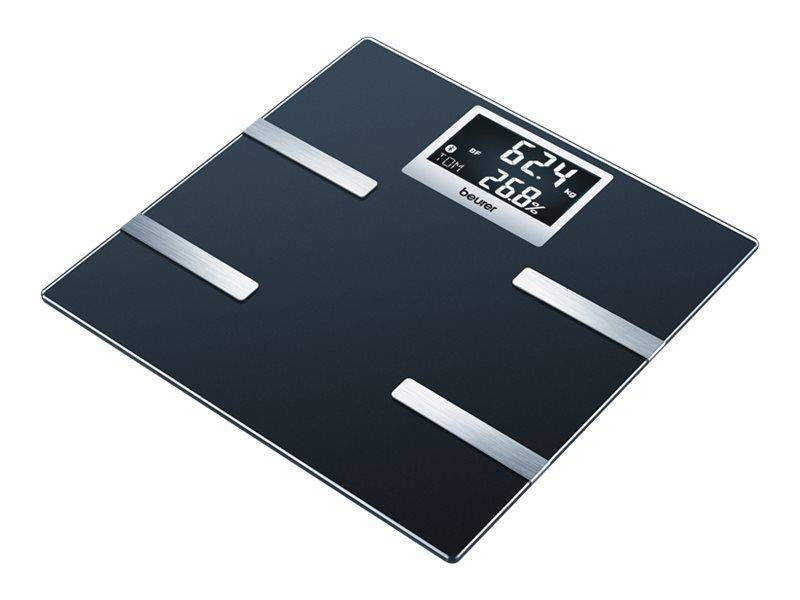 Beurer BF 700 vaga za analizu tijela 748.34 Opseg mjerenja (kg)=180 kg crna s Bluetooth-1