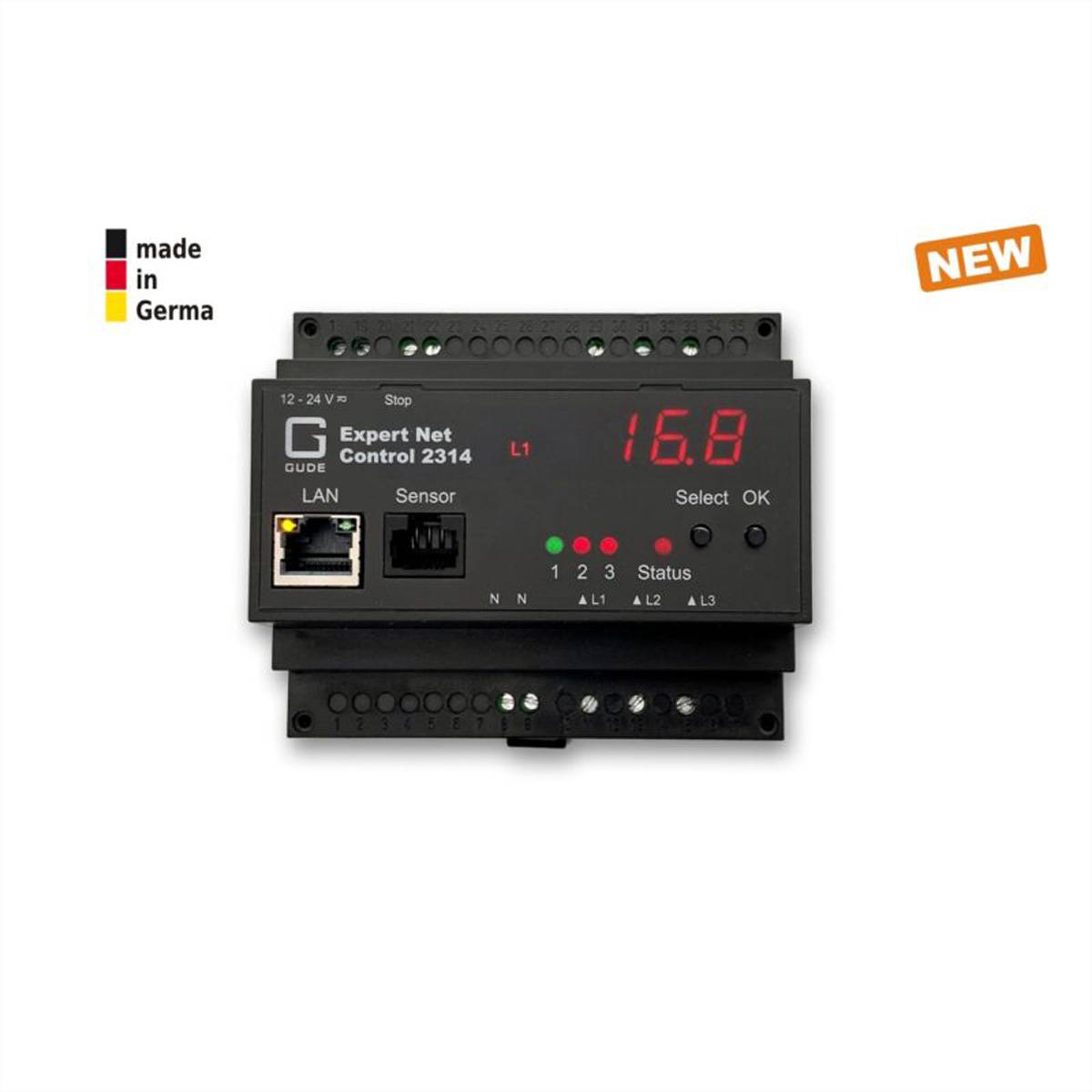 GUDE 2314-1 utičnica crna-1