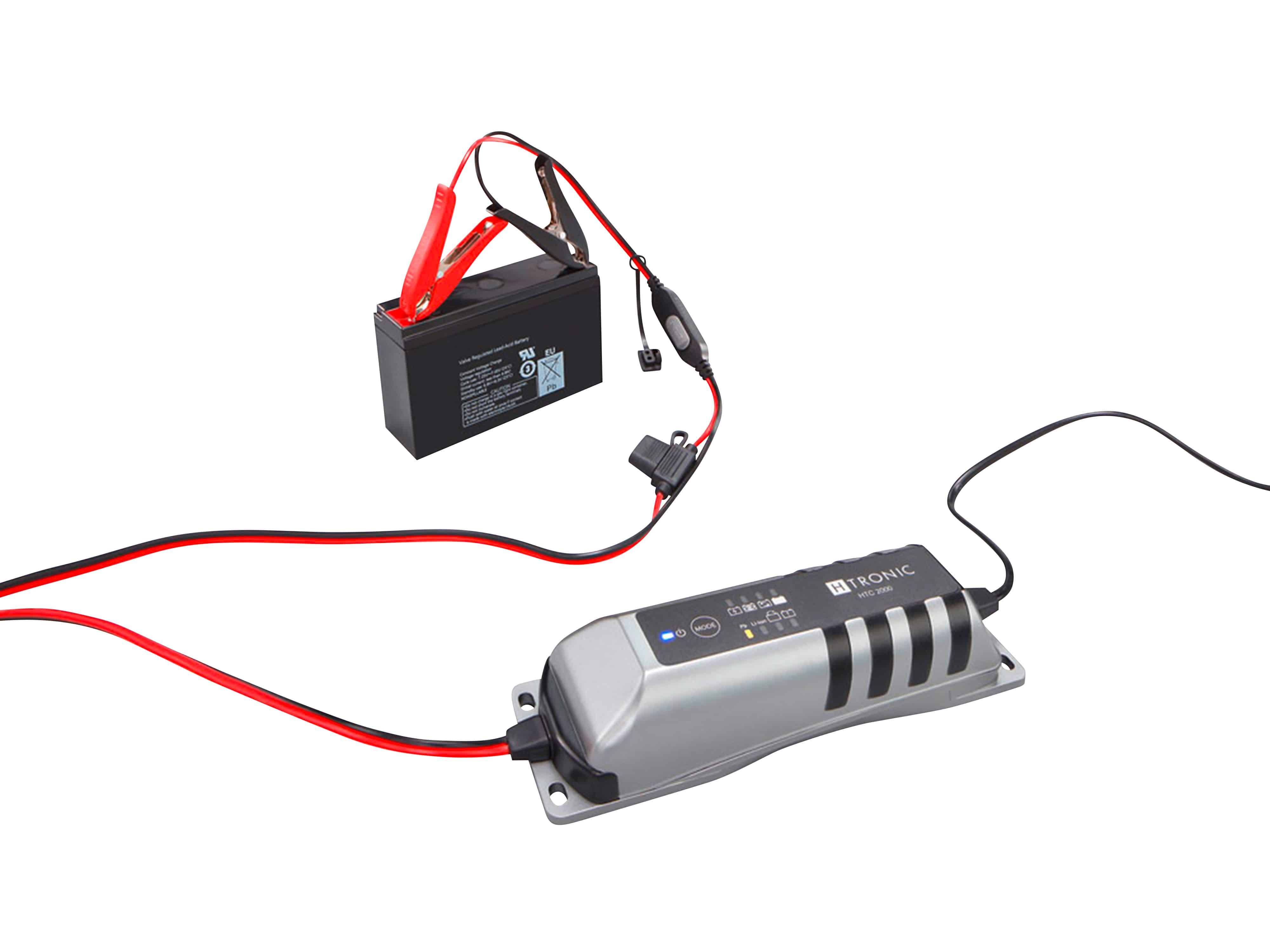Slika simbola za H-Tronic Automatik-Ladegerät HTC 2000 1250710 automatski punjač 12 V 2 A