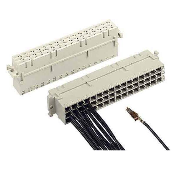 HARTING 09062483201 opružna letva Ukupan broj polova 48 Broj redova 3 100 St.