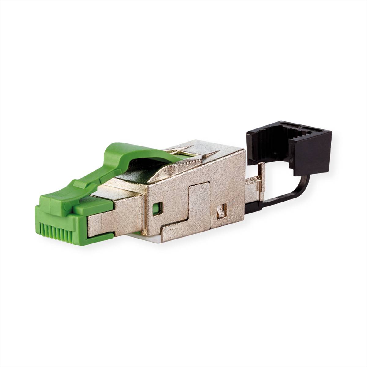 Metz Connect Zubeh&ouml;r Netzwerk  130E405032PE draadverbinder RJ-45 groen, zilver 130E405032PE Groen, Zilver 1 stuk(s)