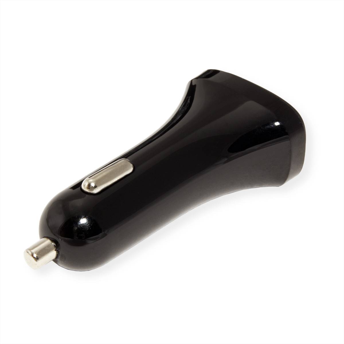 Value USB punjač 18 W USB crna osobno vozilo-1