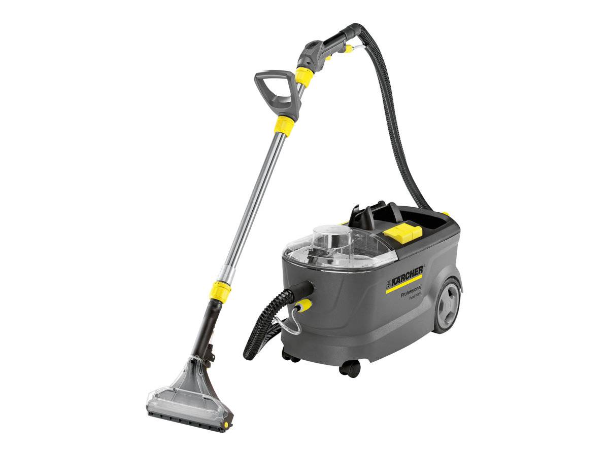 Kärcher Kärcher 4039784917088 carpet cleaning machine Walk-behind Wet Black Yellow sredstvo za čišćenje tepiha-0