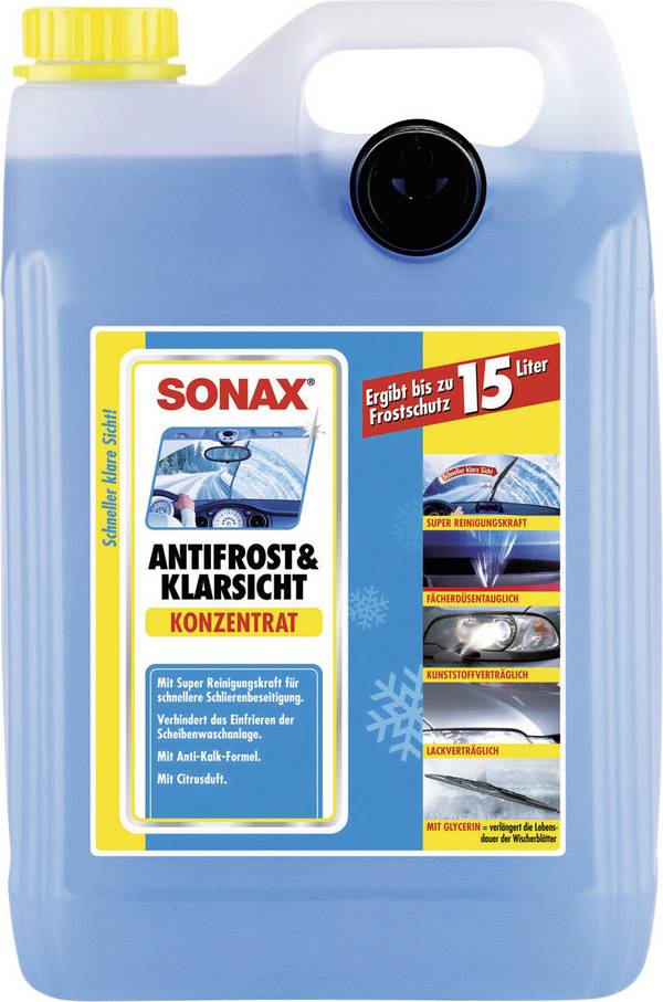 Sonax  332505 antifriz za vjetrobransko staklo sustav pranja vjetrobranskog stakla 5 l