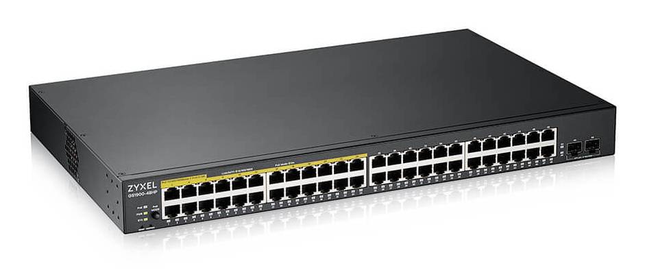 Zyxel GS1900 serija GS1900-48HPv2 - Preklopnik - Pametni - 48 x 10/100/1000 (24 PoE+)-2