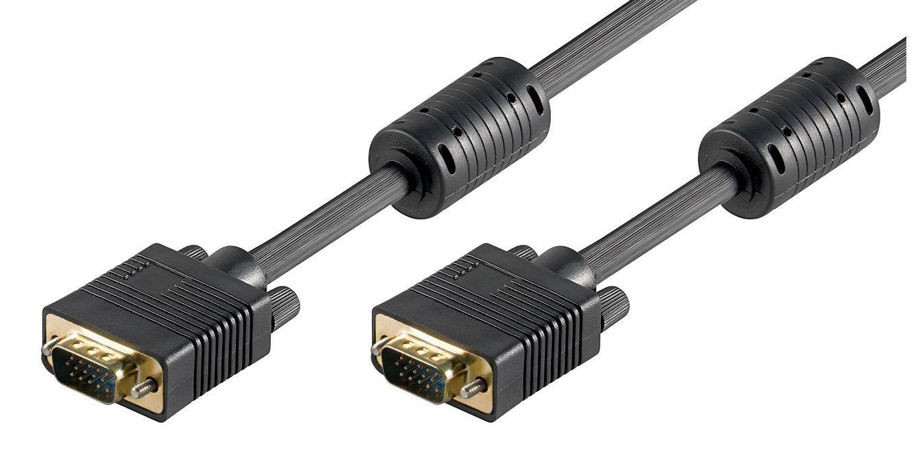 MicroConnect priključni kabel 2 m crna MONGG2FB VGA kabel-0